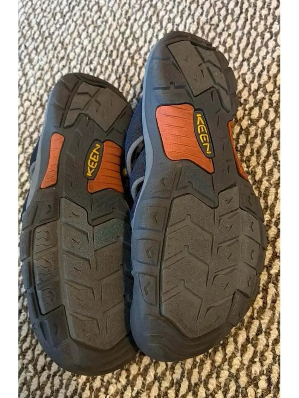 Keen Newport Slide Sky Captain/Bombay Brown Men's 10.5 Water Fisherman Sandals